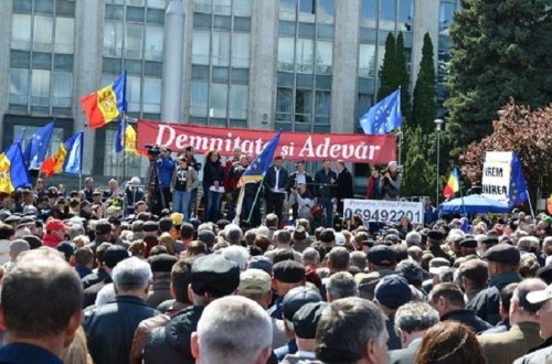 Moldovada etirazlar səngimir