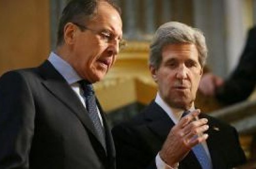 Kerry ilə Lavrov arasında görüş olub