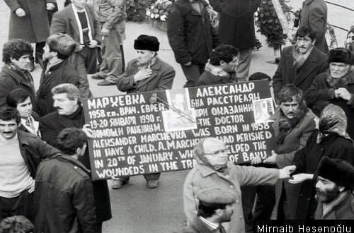 Qanlı yanvar hadisələri – FOTOŞƏKİLLƏRDƏ