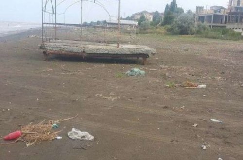 Nabran çimərliklərində acınacaqlı vəziyyət