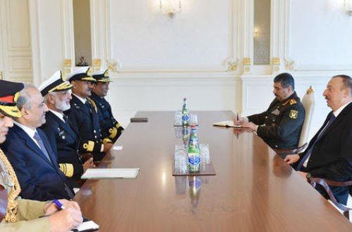 İlham Əliyev Muhammad Zakaullahı qəbul edib