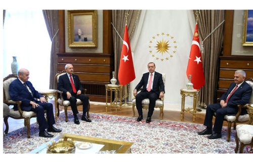 Ərdoğandan müxalifət liderlərinə