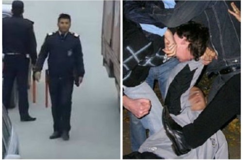 Azərbaycanda polisi ölümcül döydülər