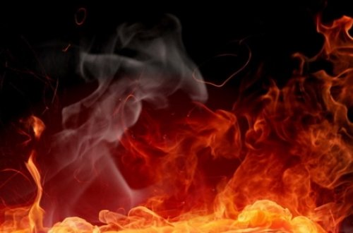 Bakıda köşkdə yanğın