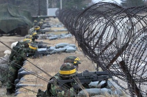 Cənubi Koreya sərhədə artilleriya yerləşdirdi