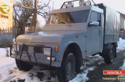 Zaqatala sakini yeni maşın düzəltdi