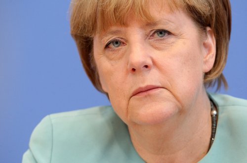 Angela Merkelin ofisində bomba