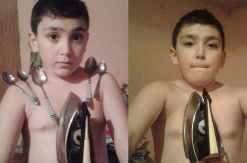 Azərbaycanda maqnit uşaq