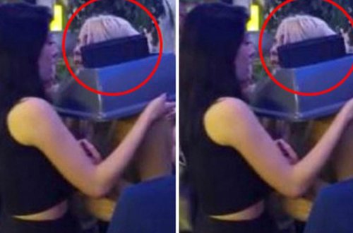 Sərxoş qız Yeni il gecəsi hər kəsi güldürdü