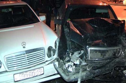 Bakı-Sumqayıt yolunda 13 avtomobil toqquşdu