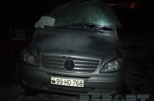 Kürdəmirdə qəza: 3 ağır yaralı var