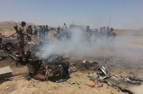 Əfqanıstanda vertolyot qəzası: