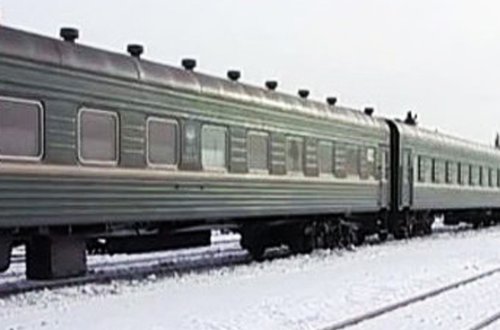 Güclü qar Bakı-Balakən qatarının hərəkətini dayandırıb