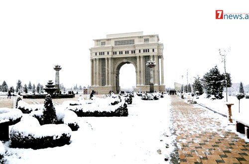 Gəncəlilər Yeni ili Qar ilə qarşıladılar