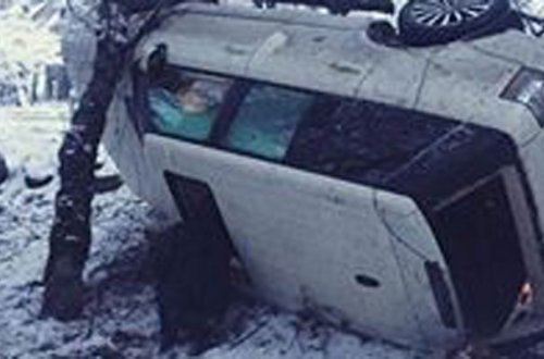 Sima qəzaya düşdü