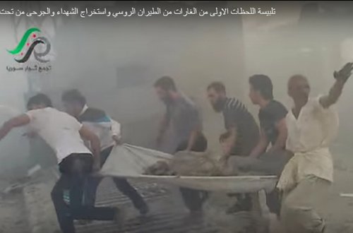 Rusiya qaçqın düşərgələrini bombaladı