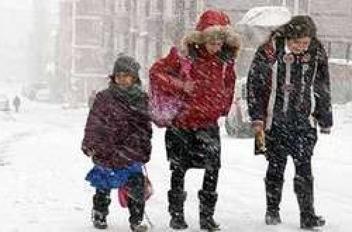 Türkiyənin 19 vilayətində qar səbəbi ilə dərslərə fasilə verilib