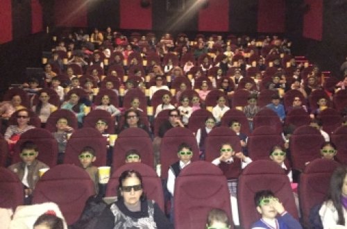 Bakıda 1500 uşaq kinoteratrda pulsuz kinoya baxacaq