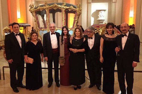 Azərbaycanlı nazir və səfir toyda