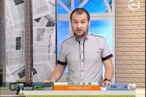ATV-nin aparıcısı azərbaycanlılara nadan dedi