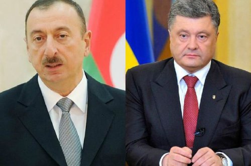 Poroşenko: Azərbaycanın ərazi bütövlüyünün dəstəkləyirik