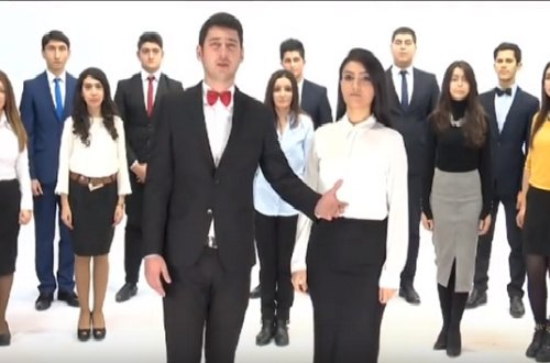 Gənclər Prezidentə mahnı həsr etdi