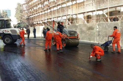 Bakının mərkəzi küçələrindən biri