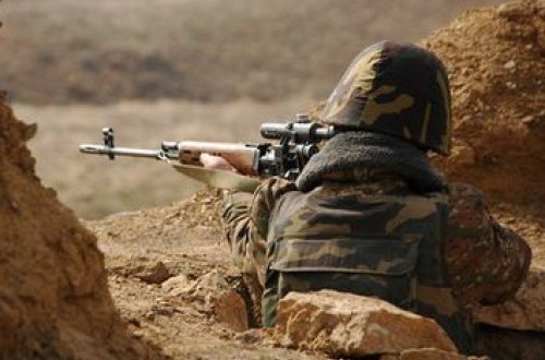 Cəbhə xəttində ermənilər fəallaşıb