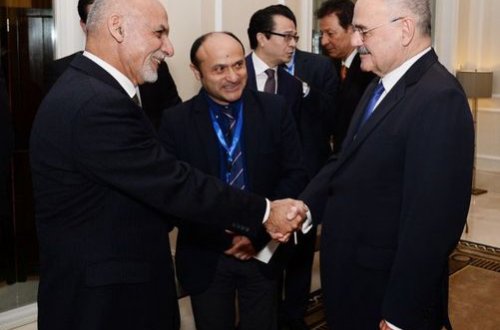 Artur Rasizadə Əfqanıstan prezidenti ilə görüşdü