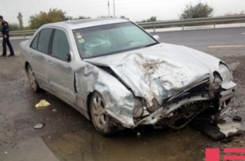 İmişlidə ağır qəza: 1 ölü, 3 yaralı