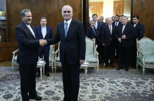 Şahin Mustafayev İranın vitse-prezidenti ilə görüşdü