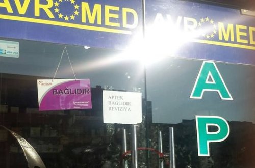 Bakıda apteklər də bağlandı