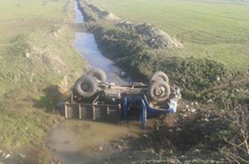 “ZİL” uçuruma düşdü