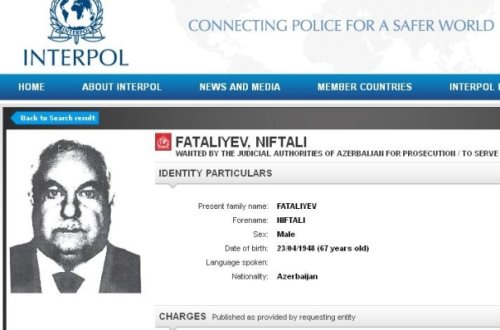 Azərbaycanda polis zabitinin atası axtarışa verildi