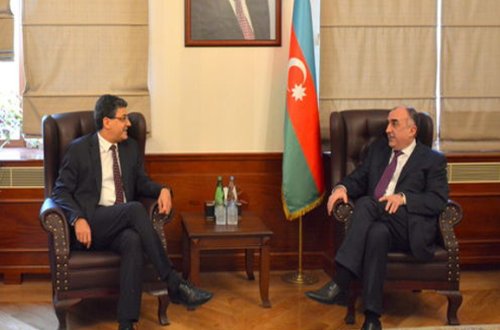 Elmar Məmmədyarov görüş keçirdi