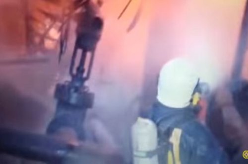 “Günəşli” neft yatağında yanğın belə söndürüldü