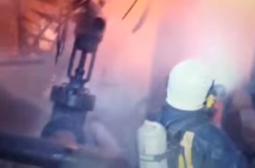 Neft quyularında yanğın belə söndürüldü