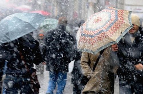 Sabah sulu qar, qar yağacağı gözlənilir