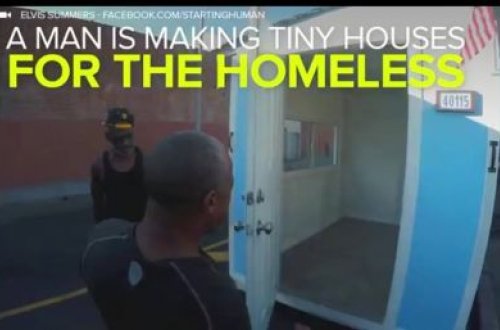 Bir qrup gənc evsizlərə ev tikdi