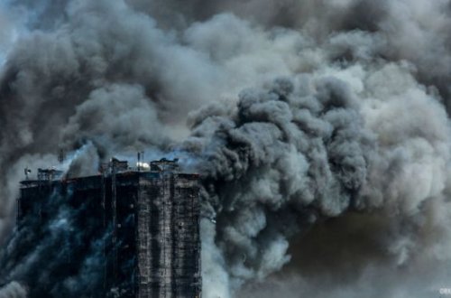 Yanan binaya görə həbs edilənlərdən