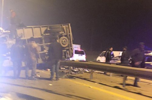 Bakı- Sumqayıt yolunda ağır qəza