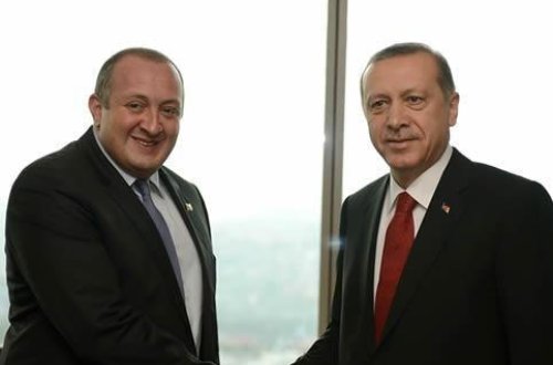 Gürcüstan və Türkiyə prezidentləri Bakı-Tiflis-Qarsı müzakirə etdilər