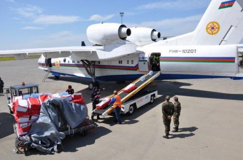 İtkin düşən neftçilərin axtarışına təyyarə cəlb olundu