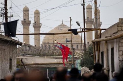 Nardaranda Rəhimə xanım ziyarətgahının Hüseyniyyə məscidi bağlandı