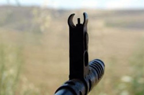 Cəbhədə daha bir erməni əsgəri yaralandı