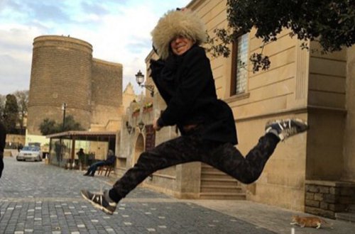 Rusiyanın xalq artisti İçərişəhərdə