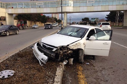 Bakıda dəhşətli qəza