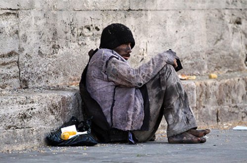 Polisdən dilənçilərə qarşı daha bir əməliyyat