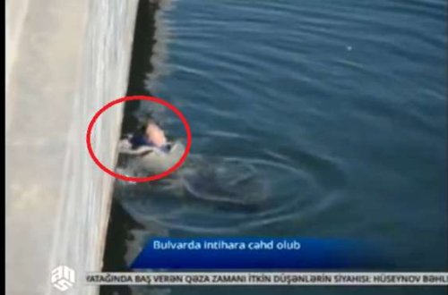 Bulvarda intihar cəhdi