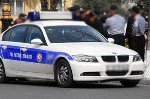Bu dəfə yol polisini evakuatora mindirdilər